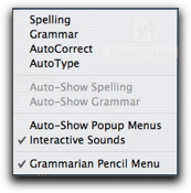 Show/Hide Grammarian Pencil